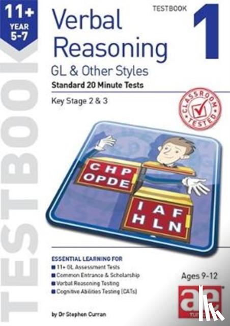 Curran, Stephen C. - 11+ Verbal Reasoning Year 5-7 GL & Other Styles Testbook 1