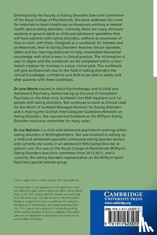 Morris, Jane, Nahman, Caz - New to Eating Disorders