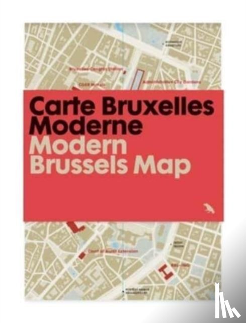 Gigou, Jacinthe - Modern Brussels Map / Carte Bruxelles Moderne
