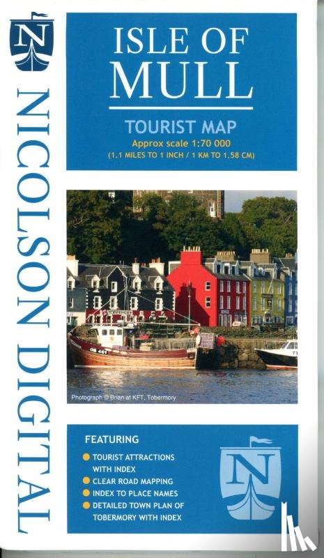  - Nicolson Digital Isle of Mull Tourist Map