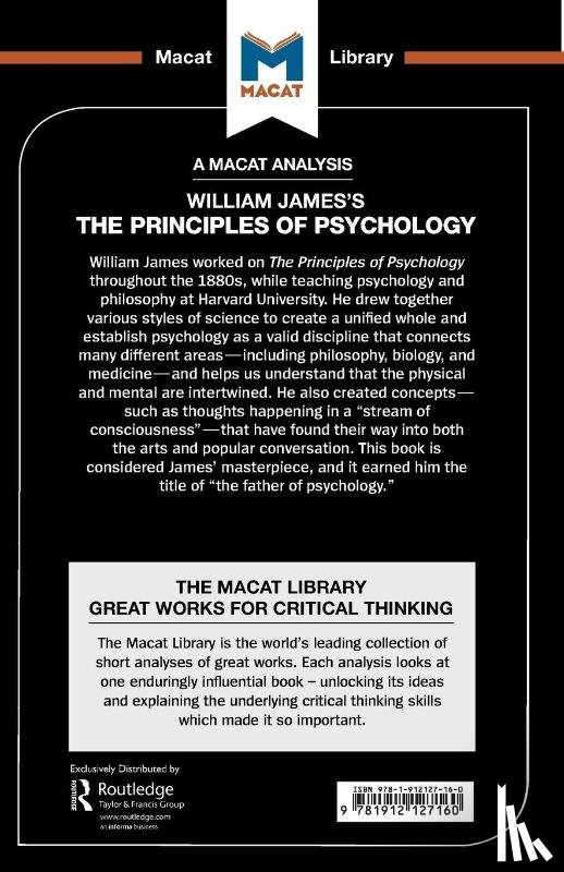 The Macat Team - An Analysis of William James's The Principles of Psychology