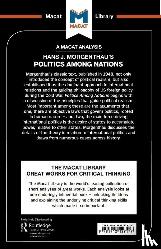 Pardo, Ramon Pacheco - An Analysis of Hans J. Morgenthau's Politics Among Nations