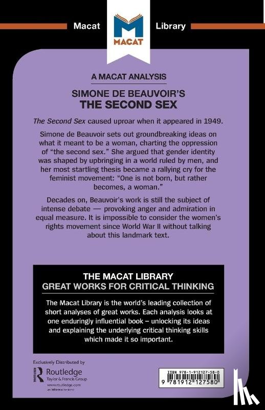 Dini, Rachele - An Analysis of Simone de Beauvoir's The Second Sex