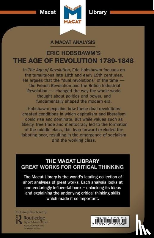 Stammers, Tom - An Analysis of Eric Hobsbawm's The Age Of Revolution