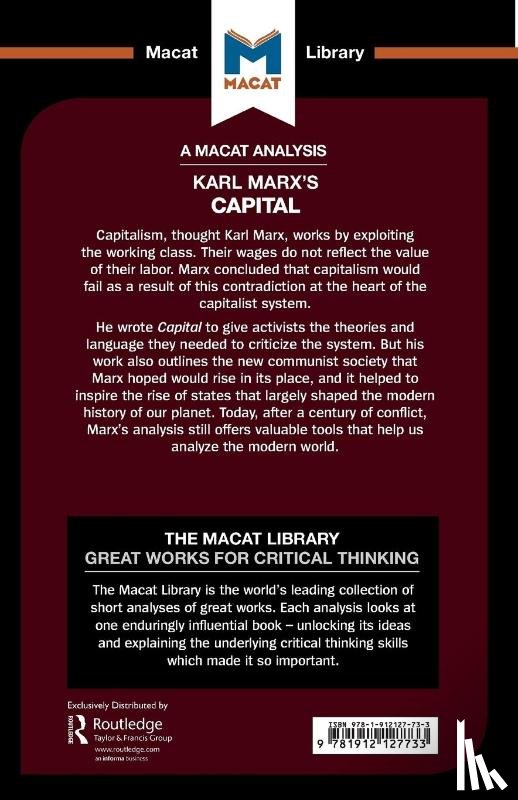 Macat Team - An Analysis of Karl Marx's Capital