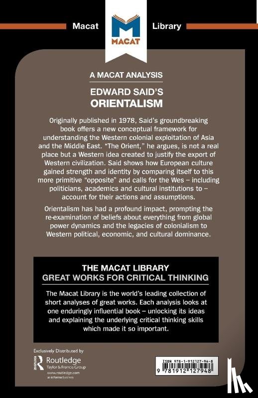 Quinn, Riley - An Analysis of Edward Said's Orientalism