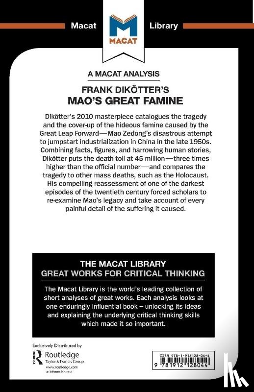 Wagner Givens, John - An Analysis of Frank Dikotter's Mao's Great Famine