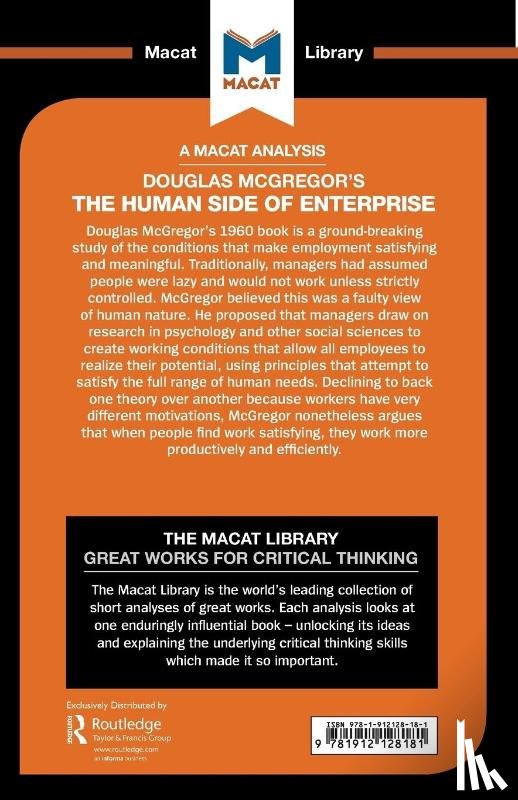 Stoyanov, Stoyan, Diderich, Monique - An Analysis of Douglas McGregor's The Human Side of Enterprise