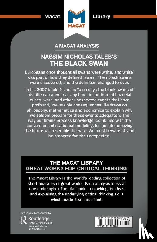 Lybeck, Eric R. - An Analysis of Nassim Nicholas Taleb's The Black Swan