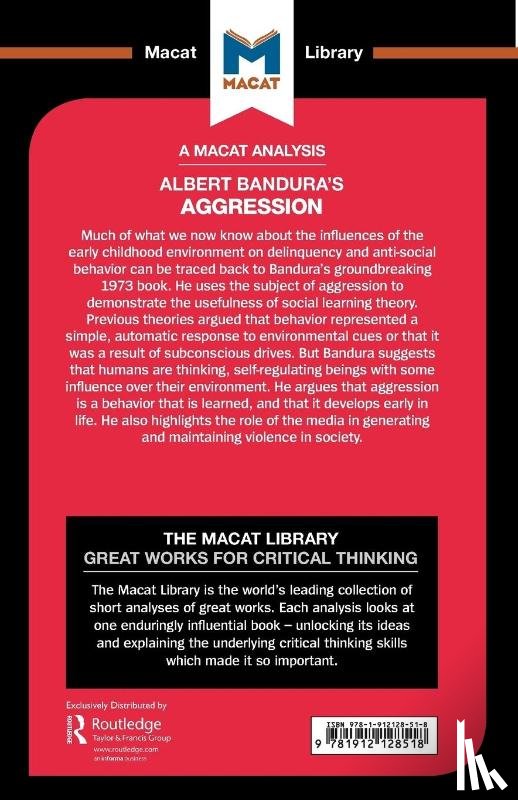 Allan, Jacqueline - An Analysis of Albert Bandura's Aggression