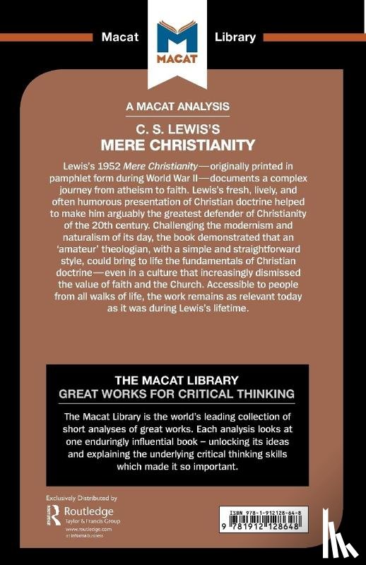 Scarlata, Mark - An Analysis of C.S. Lewis's Mere Christianity