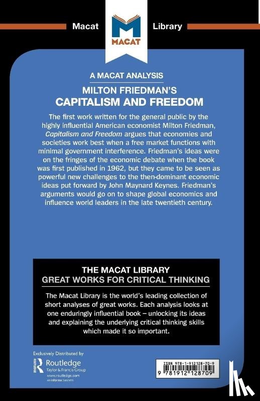 Hakemy, Sulaiman - An Analysis of Milton Friedman's Capitalism and Freedom