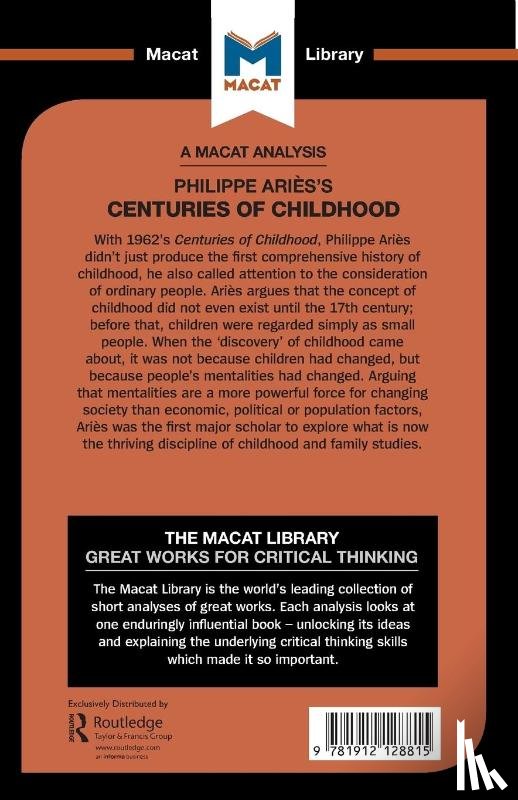 Prag, Eva-Marie, Tendler, Joseph - An Analysis of Philippe Aries's Centuries of Childhood