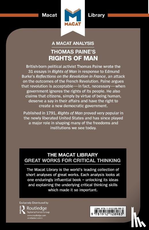 Assis, Mariana, Xidias, Jason - An Analysis of Thomas Paine's Rights of Man