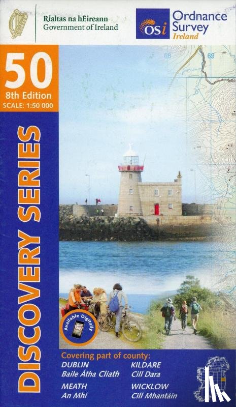 Ordnance Survey Ireland - Dublin, Kildare, Meath, Wicklow