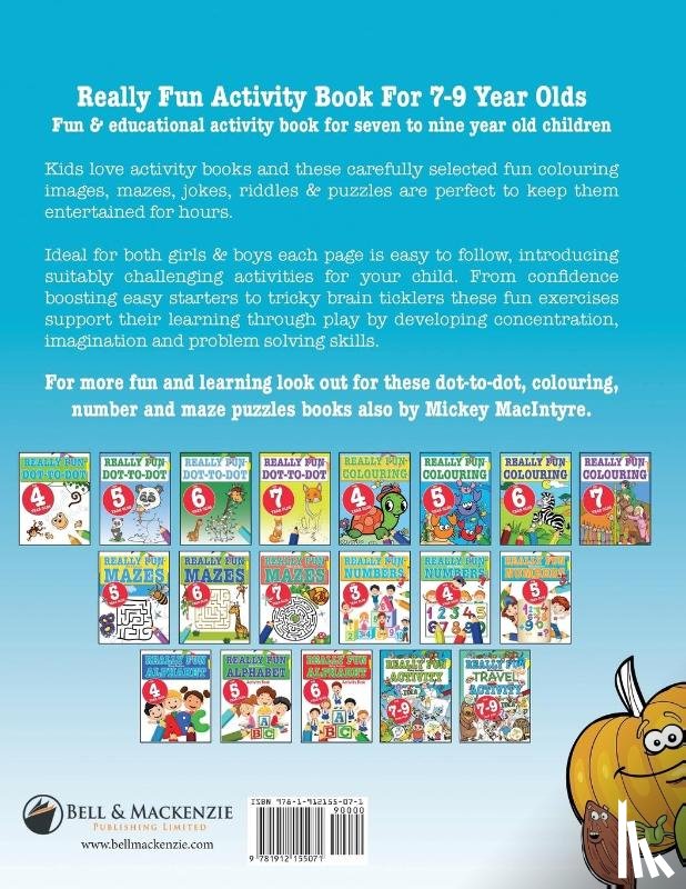 MacIntyre, Mickey - Really Fun Activity Book For 7-9 Year Olds