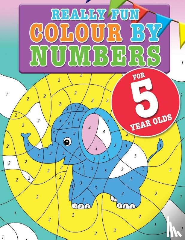 MacIntyre, Mickey - Really Fun Colour By Numbers For 5 Year Olds