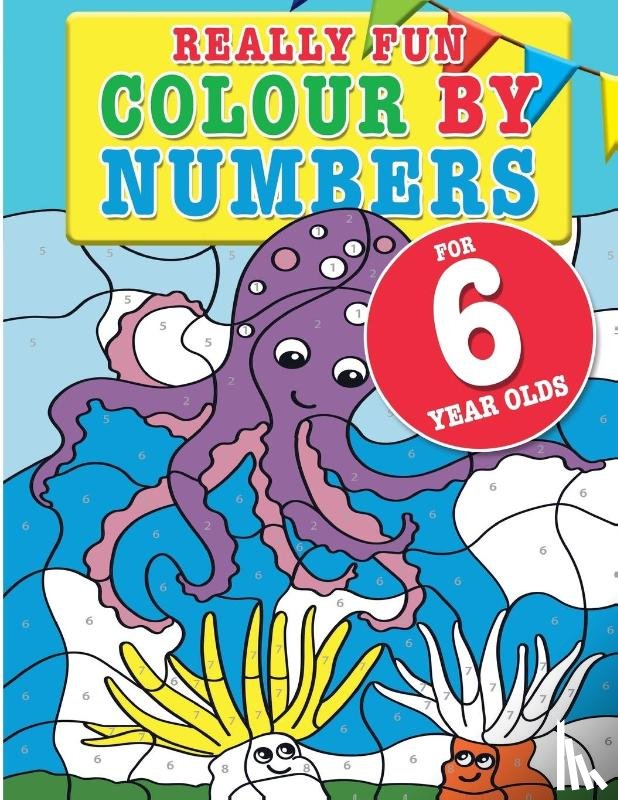 MacIntyre, Mickey - Really Fun Colour By Numbers For 6 Year Olds