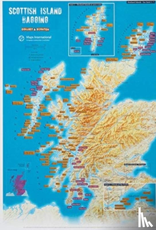  - Scottish Island Bagging - Collect & Scratch Print