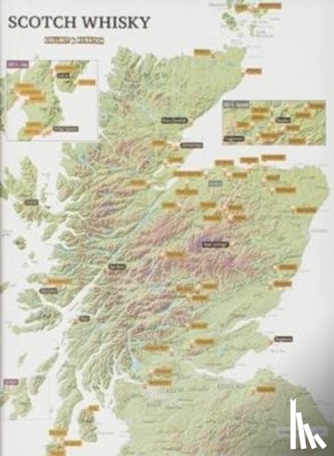  - Whisky Distilleries Collect and Scratch Print