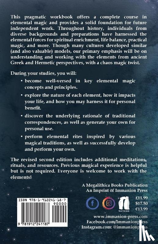 Velchanes, Soror - The Elemental Magic Workbook