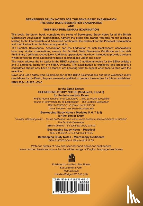 Yates, J D, Yates, B D - Beekeeping Study Notes