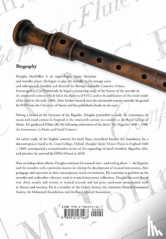 MacMillan, Douglas - The Small Flute Concerto in Early Eighteenth-Century London