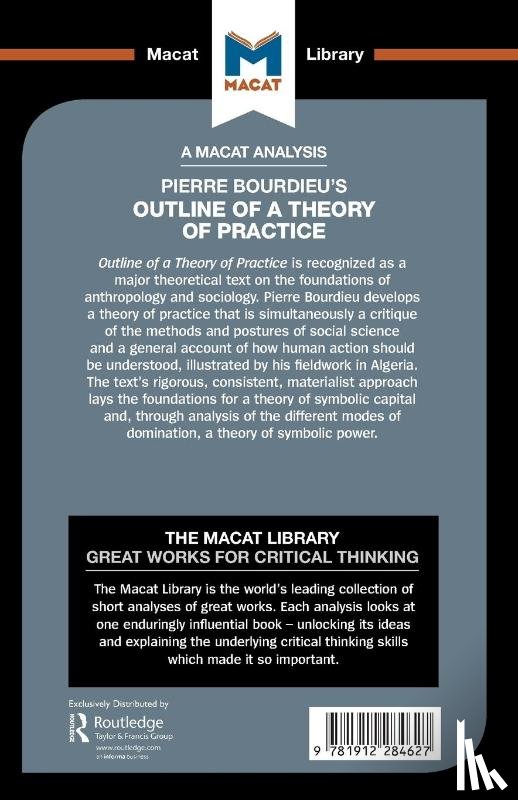 Maggio, Rodolfo - An Analysis of Pierre Bourdieu's Outline of a Theory of Practice