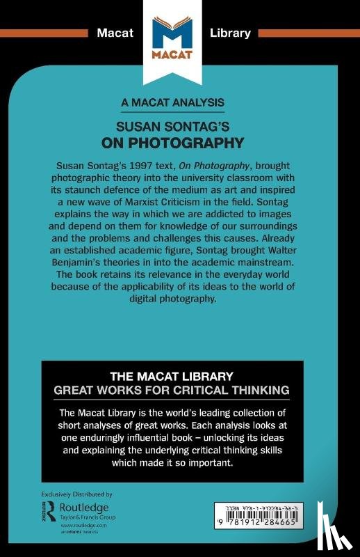 Epstein, Nico - An Analysis of Susan Sontag's On Photography