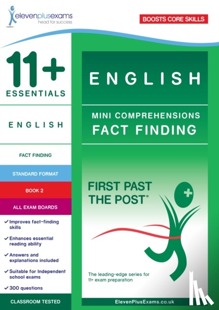  - 11+ Essentials English: Mini-Comprehensions Fact-Finding Book 1