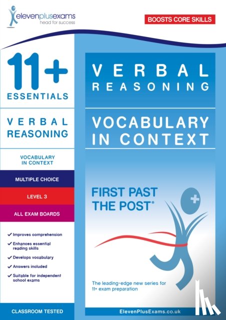  - 11+ Essentials Verbal Reasoning: Vocabulary in Context Level 3