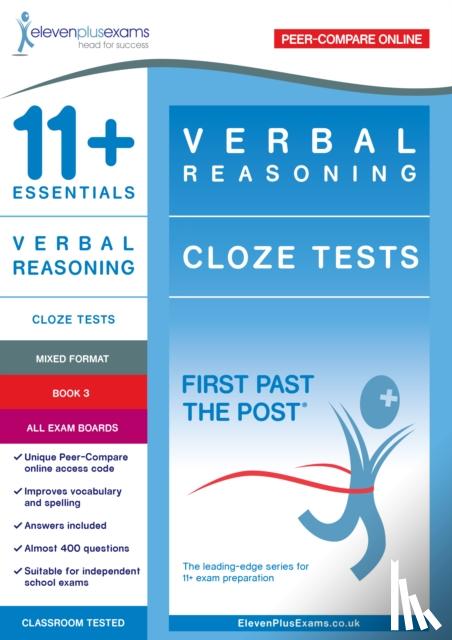  - 11+ Essentials Verbal Reasoning: Cloze Tests Book 3