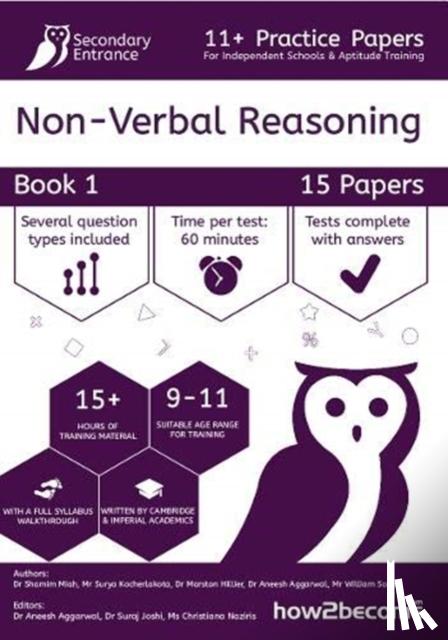 Joshi, Suraj - 11+ Practice Papers For Independent Schools & Aptitude Training Non-Verbal Reasoning Book 1