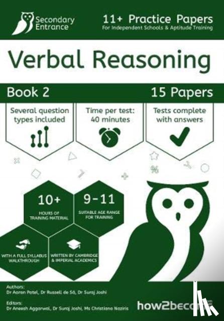 Joshi, Suraj - 11+ Practice Papers For Independent Schools & Aptitude Training Verbal Reasoning Book 2
