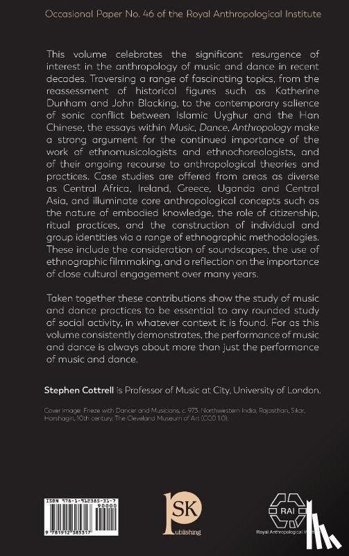  - Music, Dance, Anthropology