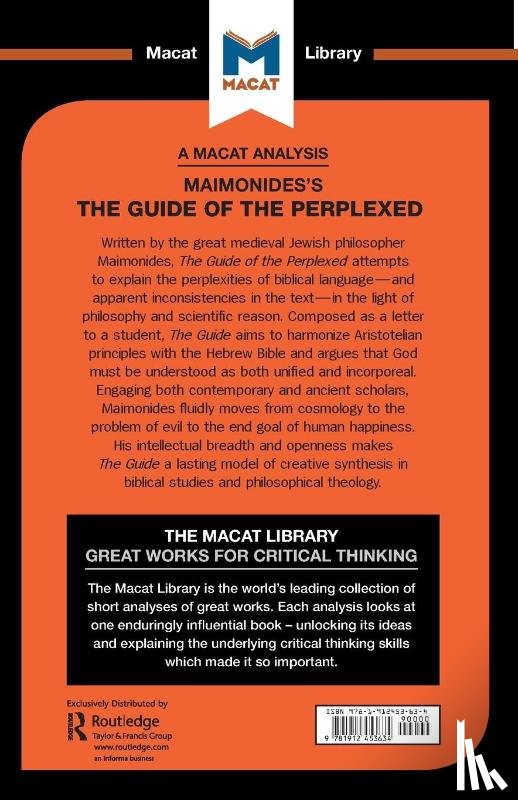 Scarlata, Mark - An Analysis of Moses Maimonides's Guide for the Perplexed