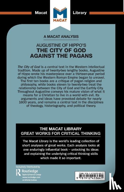 Teubner, Jonathan D. - An Analysis of St. Augustine's The City of God Against the Pagans