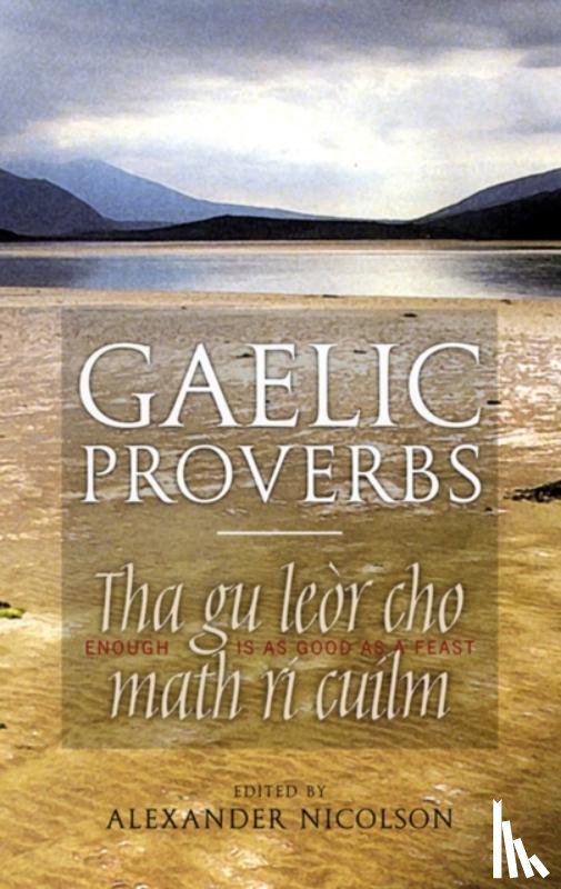 Nicolson, Alexander - Gaelic Proverbs