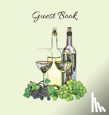 Publications, Angelis - GUEST BOOK (Hardcover), Party Guest Book, Guest Comments Book, House Guest Book, Vacation Home Guest Book, Special Events & Functions Visitors Book