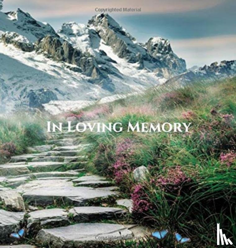 ANGELI PUBLICATIONS - Funeral Guest Book, In Loving Memory, Memorial Service Guest Book, Condolence Book, Remembrance Book for Funerals or Wake