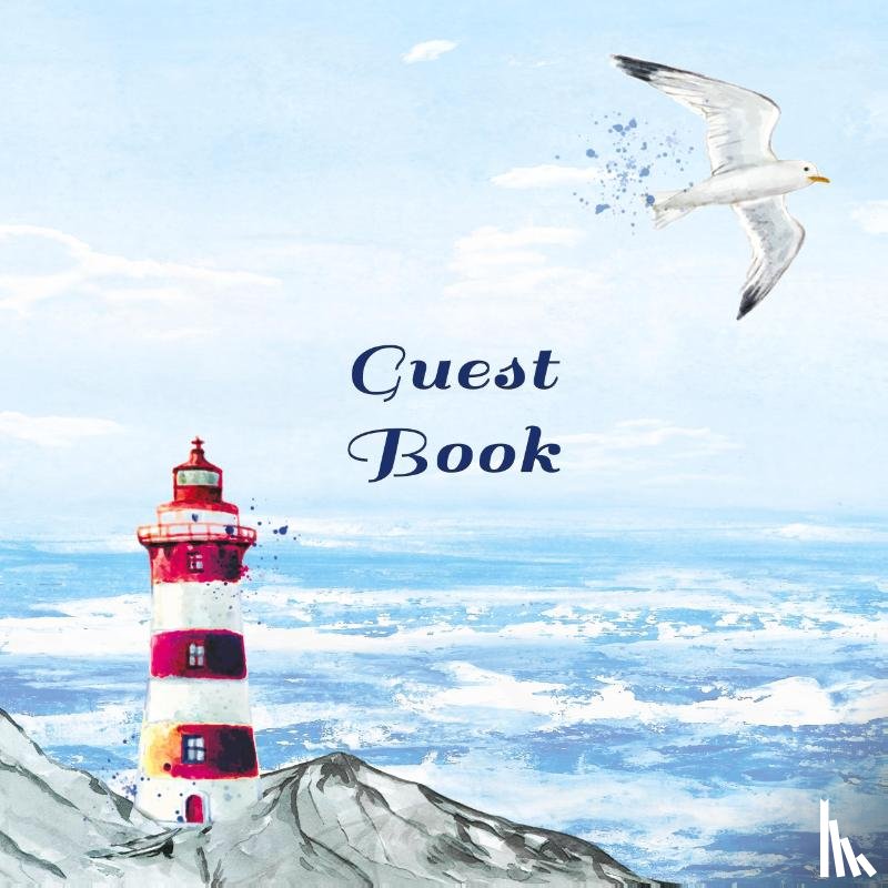 ANGELI PUBLICATIONS - GUEST BOOK FOR VACATION HOME, Visitors Book, Beach House Guest Book, Seaside Retreat Guest Book, Visitor Comments Book.
