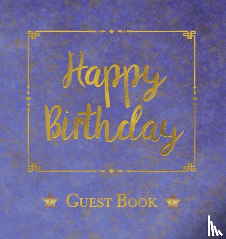 ANGELI PUBLICATIONS - Birthday Guest Book, HARDCOVER, Birthday Party Guest Comments Book