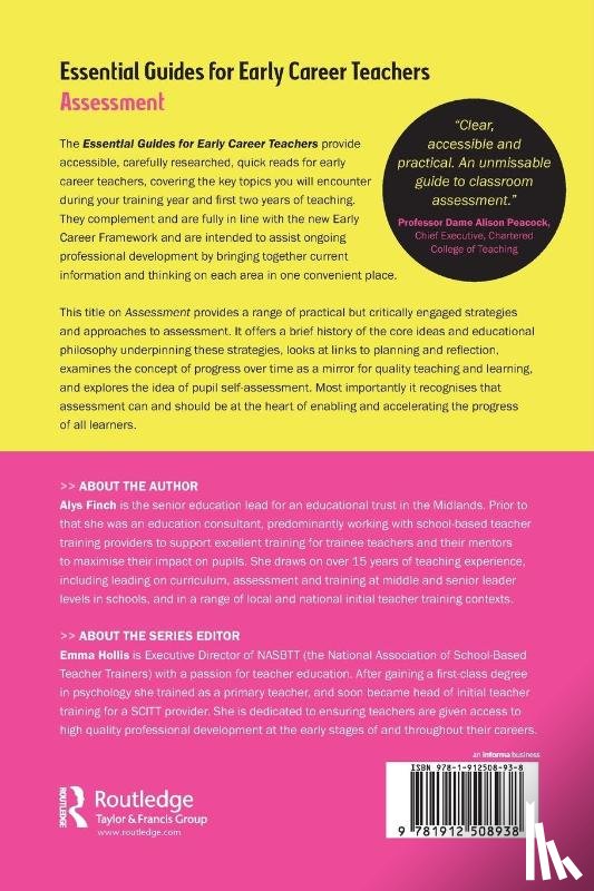 Finch, Alys - Essential Guides for Early Career Teachers: Assessment