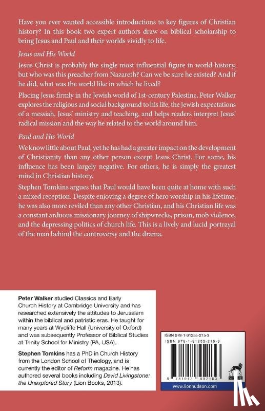 Walker, Peter (Author), Tomkins, Stephen - Jesus and His World - Paul and His World