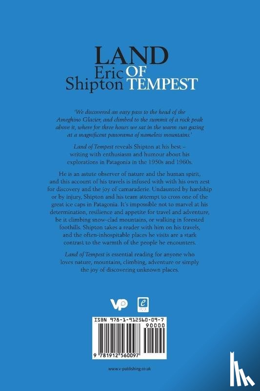 Shipton, Eric - Land of Tempest