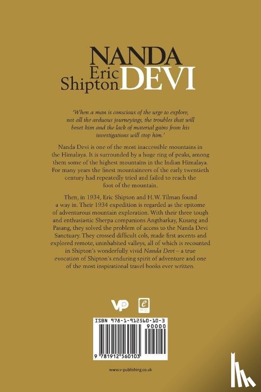 Shipton, Eric, Venables, Stephen - Nanda Devi
