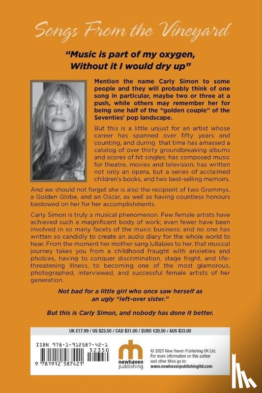Taylor, Michael Francis - The Music of Carly Simon