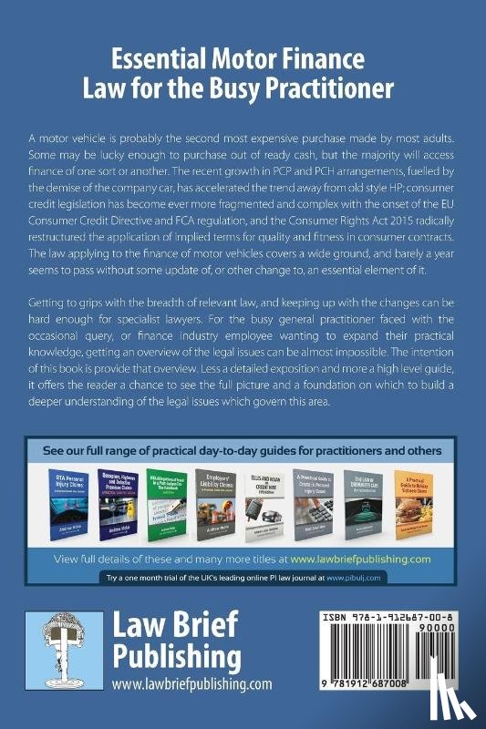 Humpheys, Richard - Essential Motor Finance Law for the Busy Practitioner