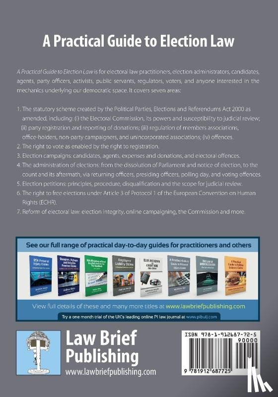 Tabori, Tom - A Practical Guide to Election Law