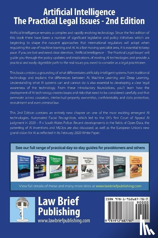 Buyers, John - Artificial Intelligence - The Practical Legal Issues - 2nd Edition